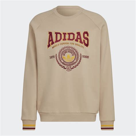 adidas originals varsity crew sweatshirt|adidas originals sweatshirts.